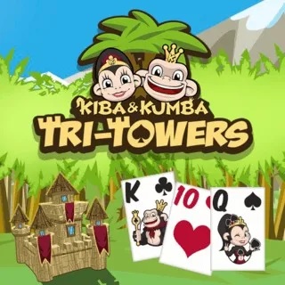 Kiba And Kumba: Tri - Towers Solitaire